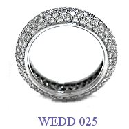 Diamond Wedding Ring - WEDD 025
